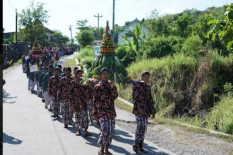 Kirab Gunungan dan Wayangan Sambirejo Prambanan Diharapkan Dongkrak Pariwisata