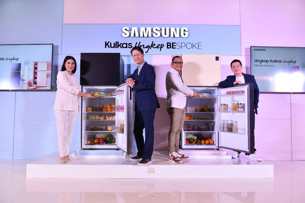 Samsung Rilis Kulkas Ungkep, Chef Devina Bagikan Tips Menyimpan Makanan