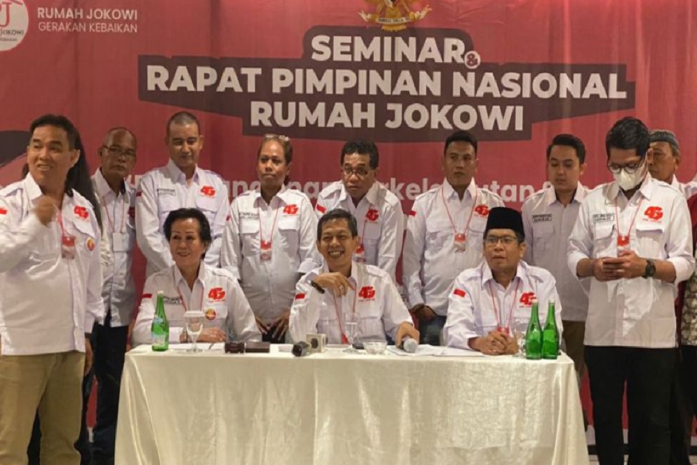 Resmi, Relawan Rumah Jokowi Dukung Ganjar Pranowo di Pemilu 2024