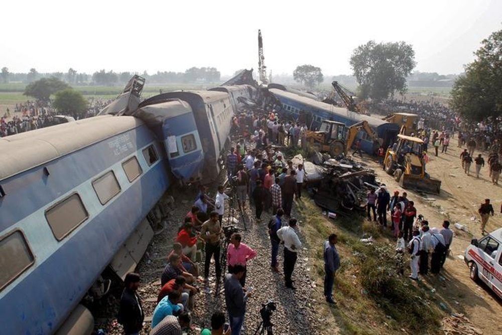 Kecelakaan Kereta di Odisha, India Terbanyak Memakan Jiwa