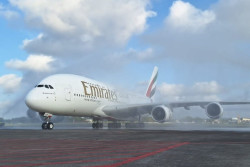 Pesawat Raksasa A380 Dubai-Denpasar Sudah Angkut 460 Orang
