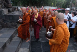 Pengelola Candi Borobudur Jamin Umat Budha Beribadah Khusyuk di Waisak