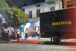 Polisi Jaga Ketat Sepanjang Jalan Tamansiswa Jogja Pasca Tawuran