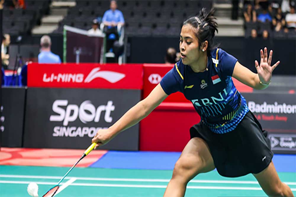 Selain Minions, Langkah Jorji Juga Ikut Terhenti di 16 Besar Singapore Open 2023