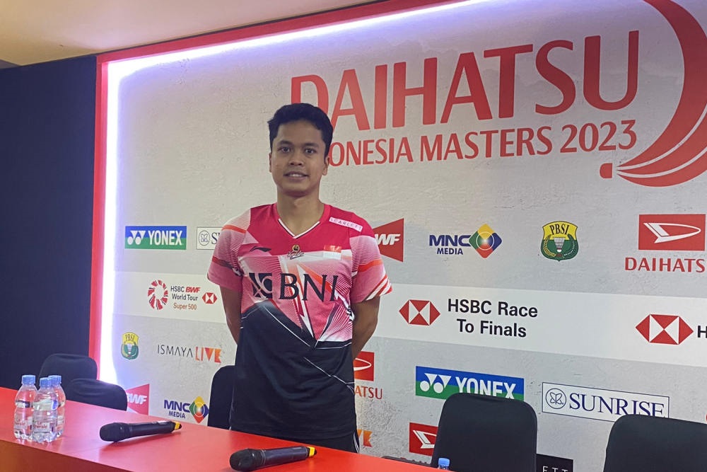 Melaju ke Final Singapore Open 2023, Ginting: Saya Harus Fokus