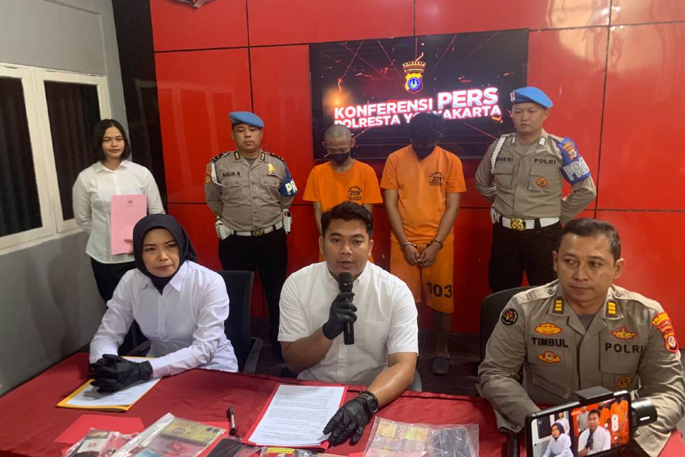 Jual 3 Anak kepada Hidung Belang lewat Aplikasi, Tiga Warga Luar Jogja Ini Diringkus Polisi