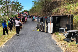 Tak Kuat Menanjak, Truk Lindas Pengendara Motor Hingga Tewas di Gunungkidul