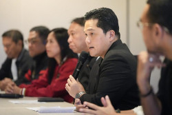 Menuju FIFA U-17, Erick Thohir Ajak Semua Komponen Bersatu dan Komitmen