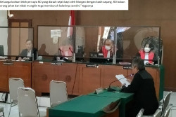 Terdakwa Pembunuhan Pengusaha Jogja Morgan Onggowijoyo Sampaikan Pembelaan