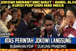 Presiden Jokowi Dikabarkan Ambil Alih PDIP, Ini Faktanya