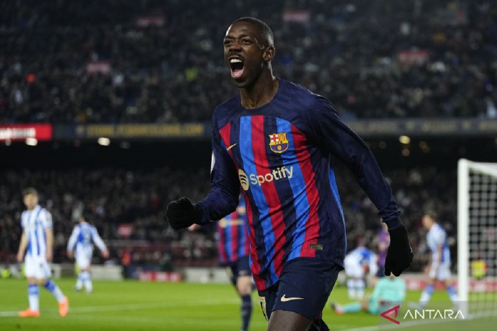 PSG Dikabarkan Boyong Ousmane Dembele dari Barcelona
