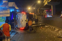 Bus Sumber Selamat Terguling di Janti, Begini Update Kondisi Penumpangnya