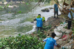 Duh, Sungai Winongo Jadi Lokasi Pembuangan Sampah
