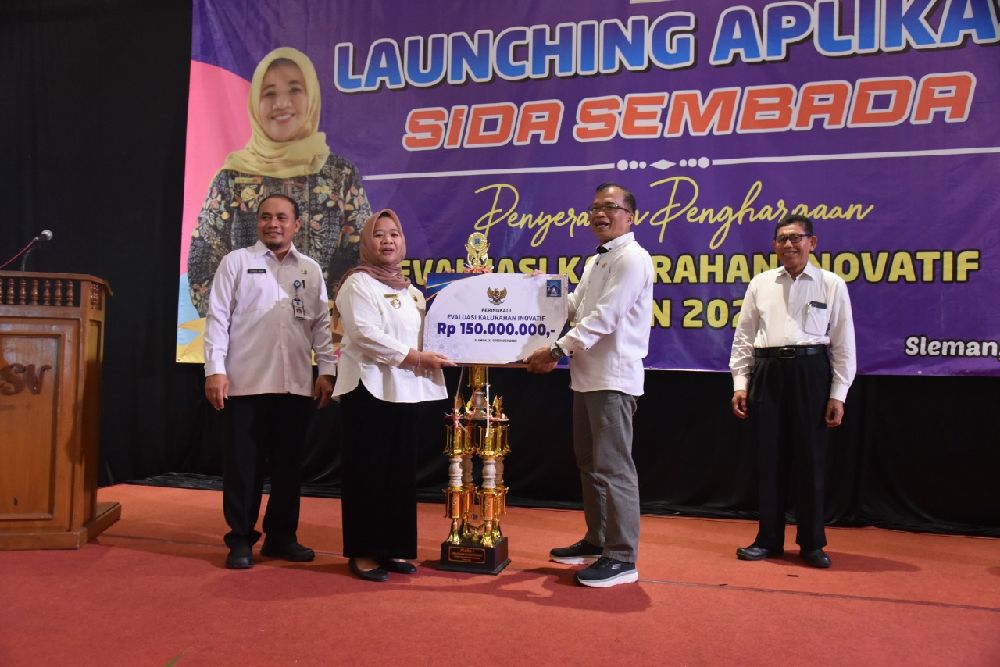 Wujudkan Tertib Administrasi Desa, Dinas PMK Sleman Luncurkan SID dan SIDA SEMBADA