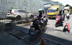 Sepeda Motor Dilarang Melewati Underpass Kentungan Sleman