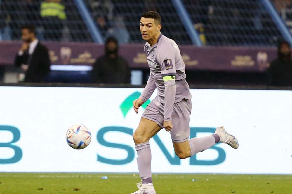 Al Nassr Dihajar Al Taawoun 2-0 di Kandang Sendiri, Video Cristiano Ronaldo Protes ke Wasit Viral di Medsos