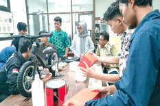Mahasiswa UNY Bikin Sepeda Balance Bike dari Serat Rami