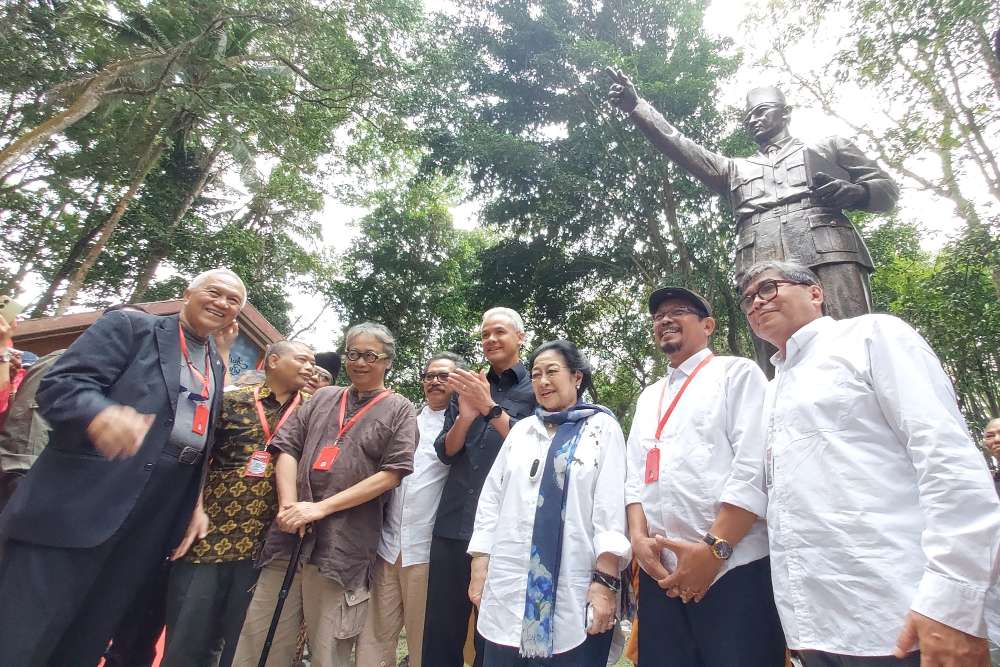 Patung Soekarno di Omah Petroek Diresmikan Megawati, Begini Makna Filosofinya