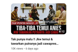 Jokowi Bertemu Anies untuk Tawarkan Gibran Jadi Cawapres, Ini Faktanya