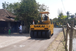 Rusak Bertahun-tahun, Jalan Kanten di Bantul Mulai Diperbaiki