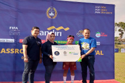 Para Atlet Grassroot Football Festival Piala Mangkubumi Asprov PSSI DIY Dilindungi BPJamsostek