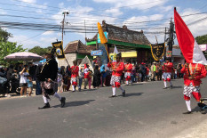 Meriah! Ratusan Orang Ikuti Festival Kirab Songsong Panca Adi Manunggal