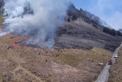 Kebakaran Hutan dan Lahan Dipadamkan, Akses Wisata Gunung Bromo Dibuka Lagi