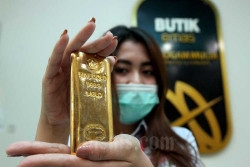 Harga Emas Antam Stagnan RpRp1.069.000 per Gram