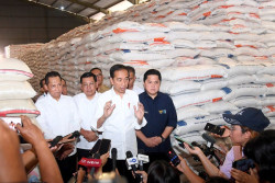 Jokowi Perintahkan Bulog dan Bapanas Turunkan Harga Beras
