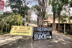 Simpang Tiga Tajem-Babadan Ngemplak Ditutup, Lalu Lintas Dialihkan