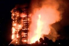 Apartemen Terbakar, 56 Orang Tewas dan 37 Orang Terluka