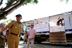 Bupati Gunungkidul Sidak Gudang Pupuk Bersubsidi Wonosari, Begini Hasilnya