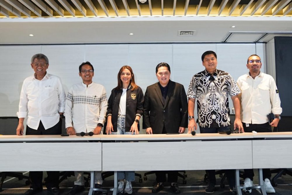 Erick Thohir Yakin Satgas Antimafia Buat Sepakbola Jadi Bersih