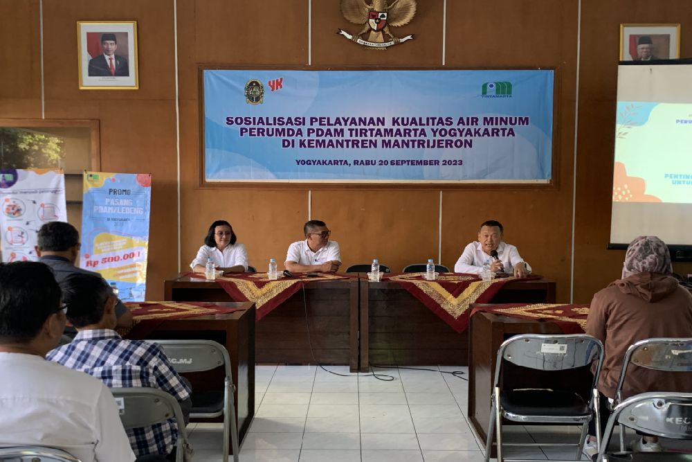 98% Air Sumur di Mantrijeron Tercemar Mikrobiologi, PDAM Tirtamarta Jogja Fasilitas Air Bersih Warga