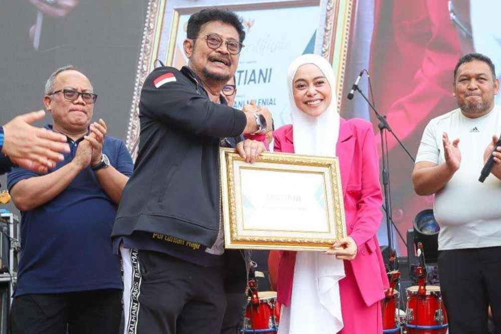 Kementan Angkat Lesti Kejora Jadi Duta Petani Milenial, Ini Alasannya