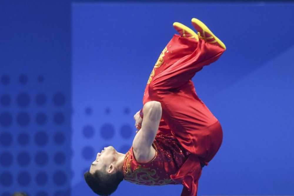 Bikin Publik dan Wartawan Terpukau, Pewushu Indonesia Amankan Emas di Asian Games China