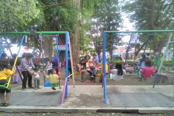 Revitalisasi Taman Denggung Sleman Dipercepat