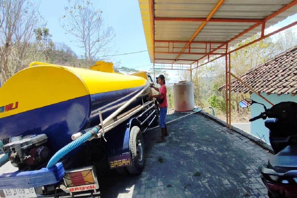 Siaga Darurat Kekeringan di Gunungkidul Diperpanjang, Sudah 2.000 Tangki Air Disebar