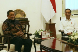 Bertemu SBY Bahas Tahun Politik 2024 di Istana Bogor, Jokowi: Yang Dibicarakan Rahasia