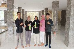 Wah, Mahasiswa UGM Sulap Limbah Cangkang Telur Jadi Pupuk Gama Organic, Seperti Apa?