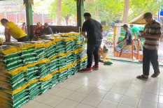 Pemkot Jogja dan Bulog Menyalurkan Beras SHP ke Pasar Tradisional