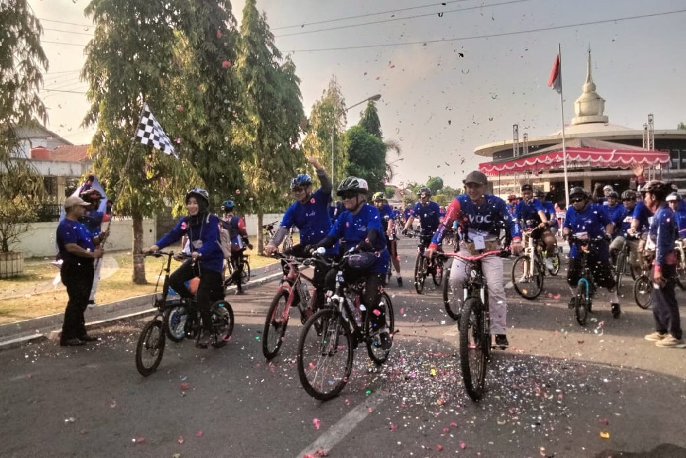 Ratusan Pegiat Sepeda Ikuti Gowes Kunjungi Destinasi Wisata Museum di Jogja