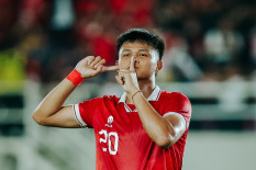 Hokky Caraka Jadi Pemain Terbaik dalam Laga Indonesia Lawan Brunei