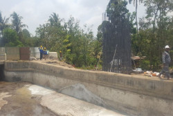 Usai Jebol Akibat Proyek Pembangunan Jalan Tol Jogja-Bawen, Begini Kondisi Lantai dan Dinding Selokan Mataram
