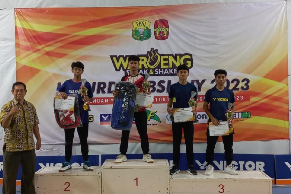 PB Waroeng Badminton Academy Raih Prestasi di Kejurda PBSI DIY 2023