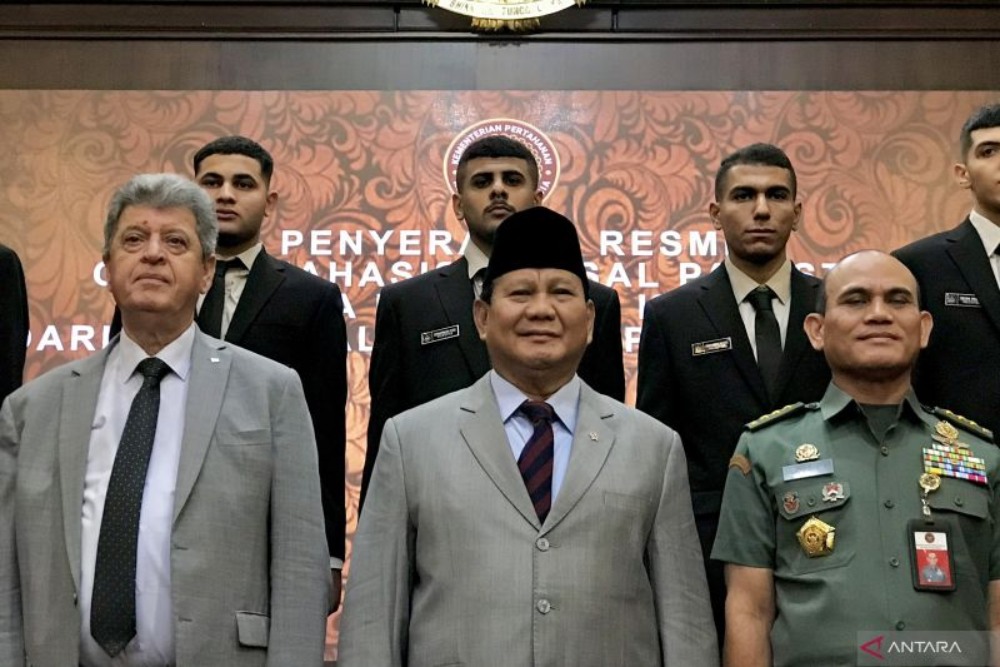 22 Mahasiswa Palestina Terima Beasiswa Penuh di Universitas Pertahanan Indonesia
