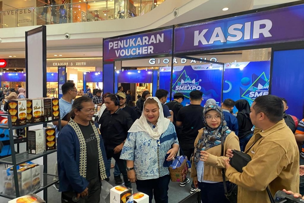 Produk Sejumlah UMKM Ludes Terjual dalam Pertamina SMEXPO 2023 di Semarang