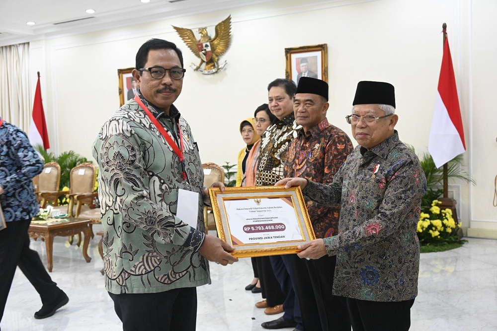 Jateng Terima Penghargaan Insentif Fiskal Atas Kinerja Penghapusan Kemiskinan Ekstrem