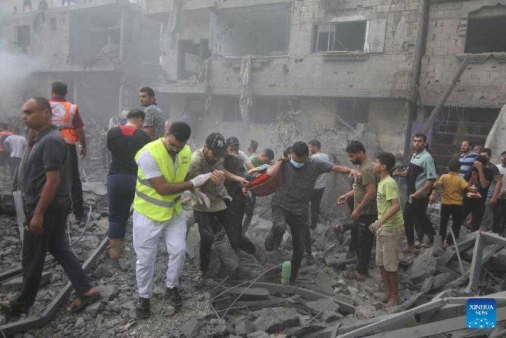 Bantuan Dari Indonesia Masuk Wilayah Gaza dengan Lancar