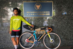 3 WNI Bersepeda 2.700 Kilometer dalam Japanese Odyssey